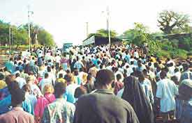 Die Passagiere der Mombasa-F�hre